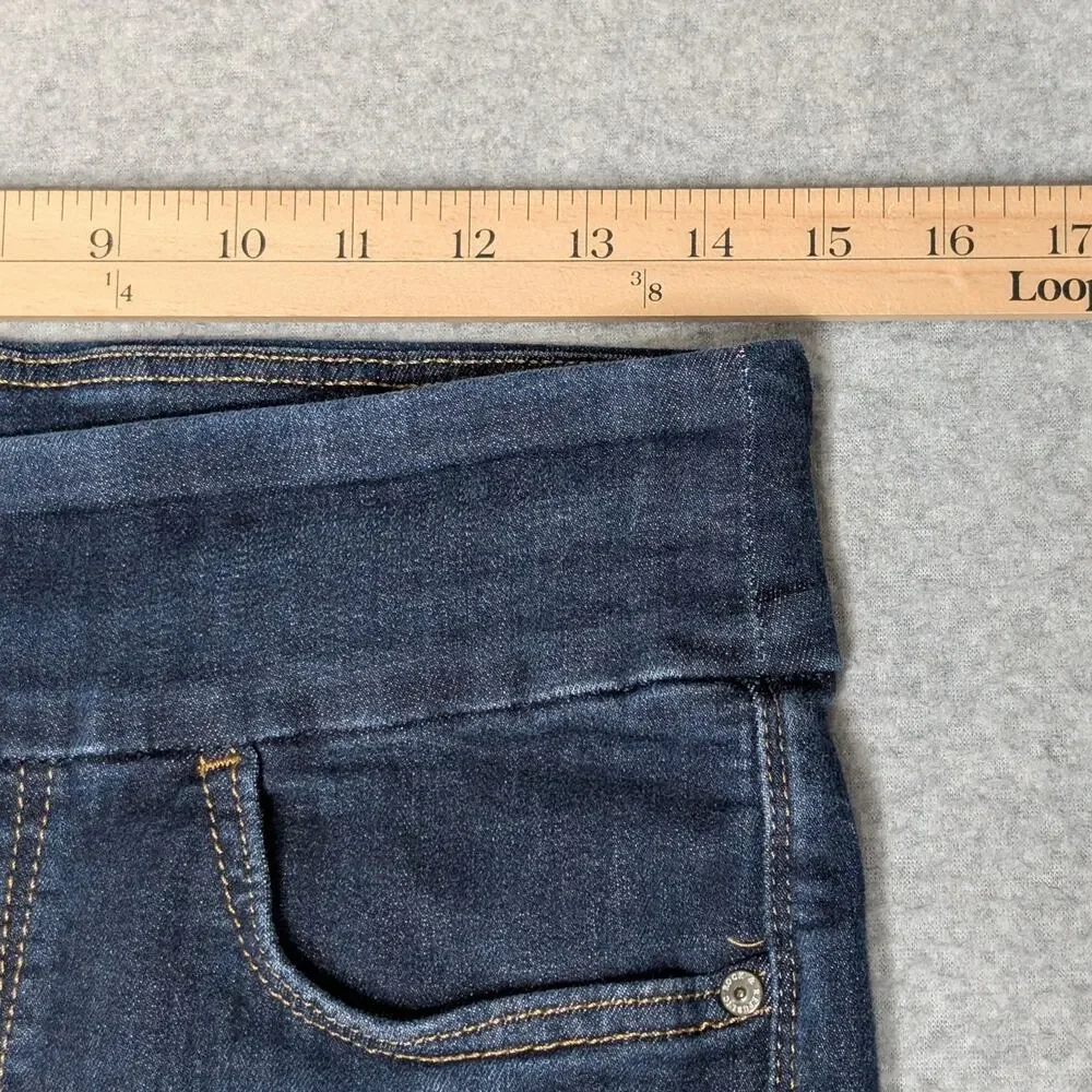 Rock & Republic Denim Rx Fever Pull-On Bermuda Shorts Women’s 10 Indigo Stretch